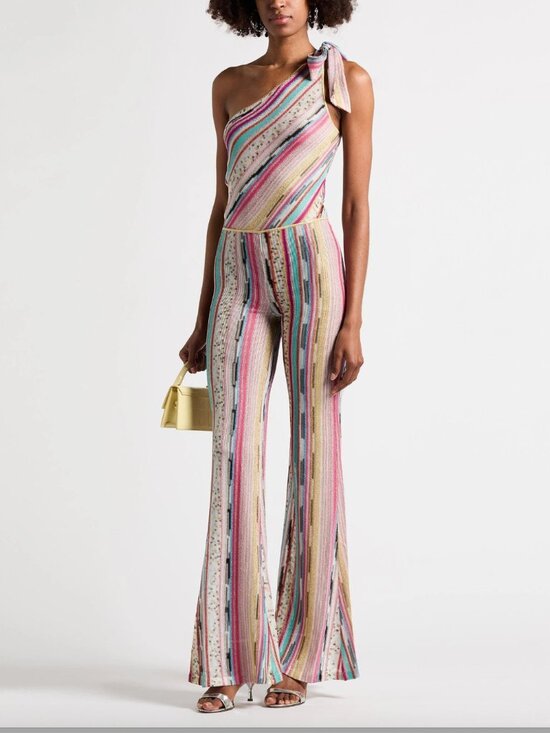 Missoni Pants - Missoni One Shoulder Jumpsuit